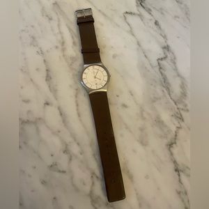 Skagen Leather Watch